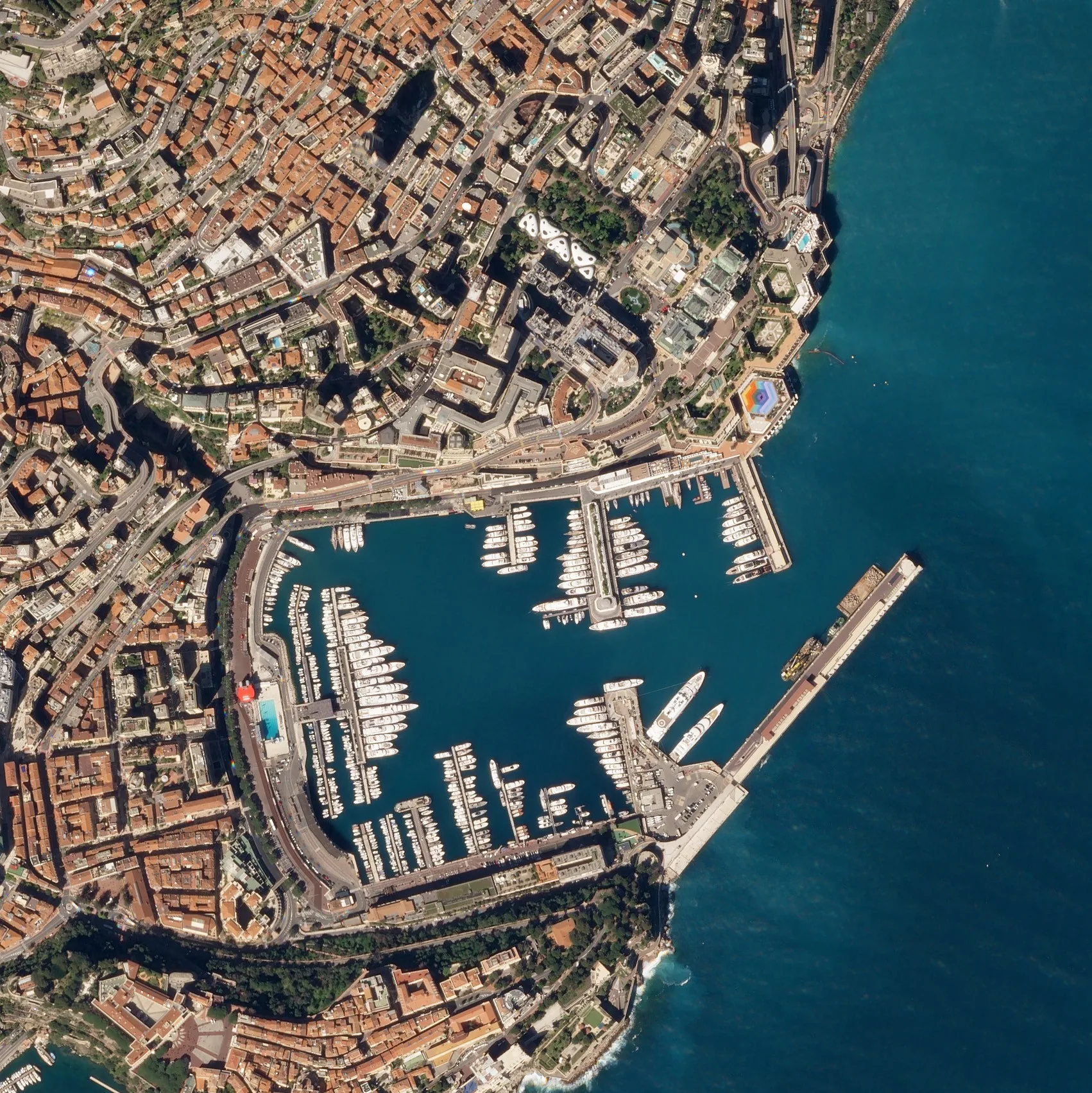 Private terrace apartment circuit view