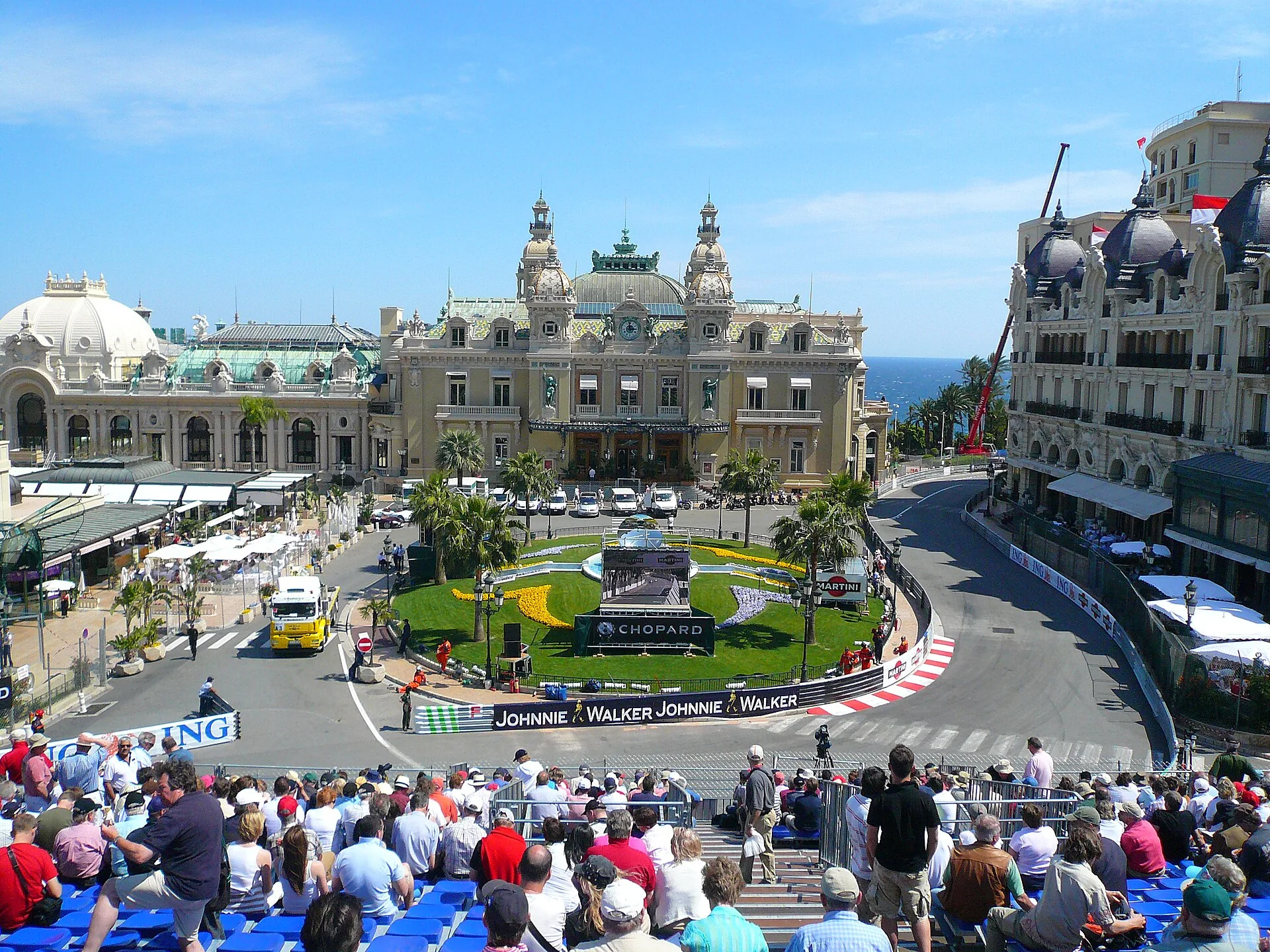 Official grandstand Monaco F1