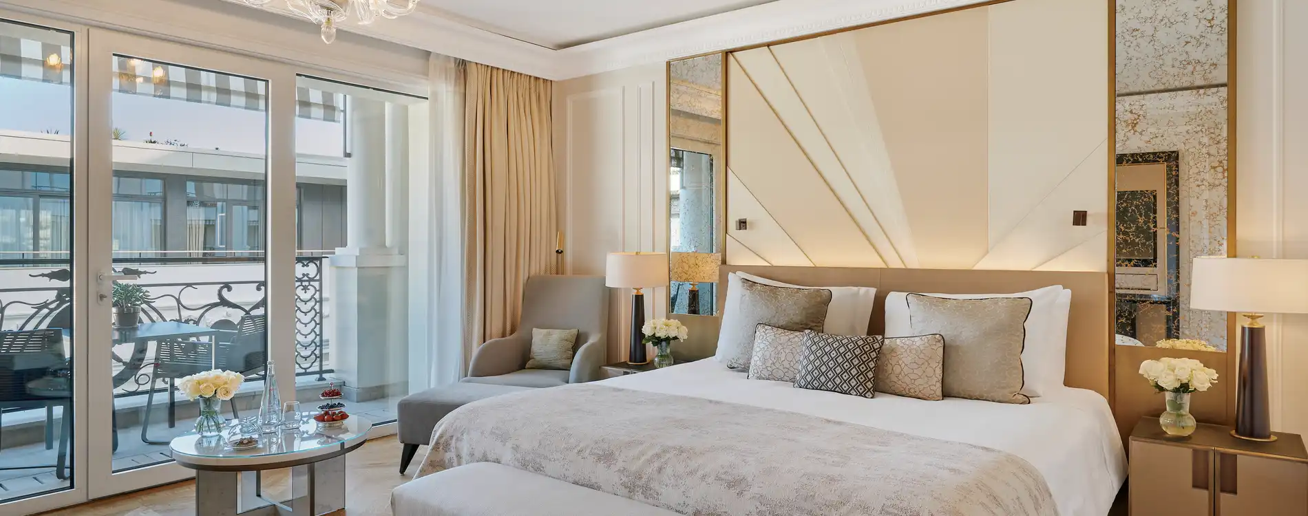 Chambre Prestige - vue patio
